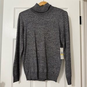 Calvin Klein Charcoal Turtleneck Sweater